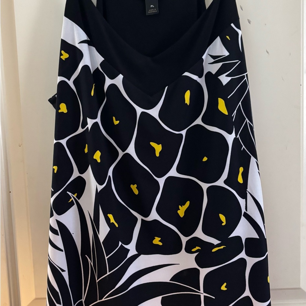 Elegant Black and Yellow Women's top